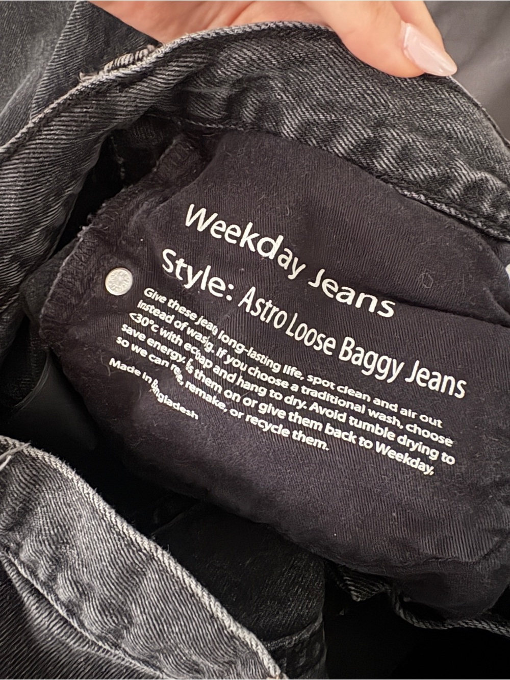 Weekday Astro Jeans - Picture 3 of 4